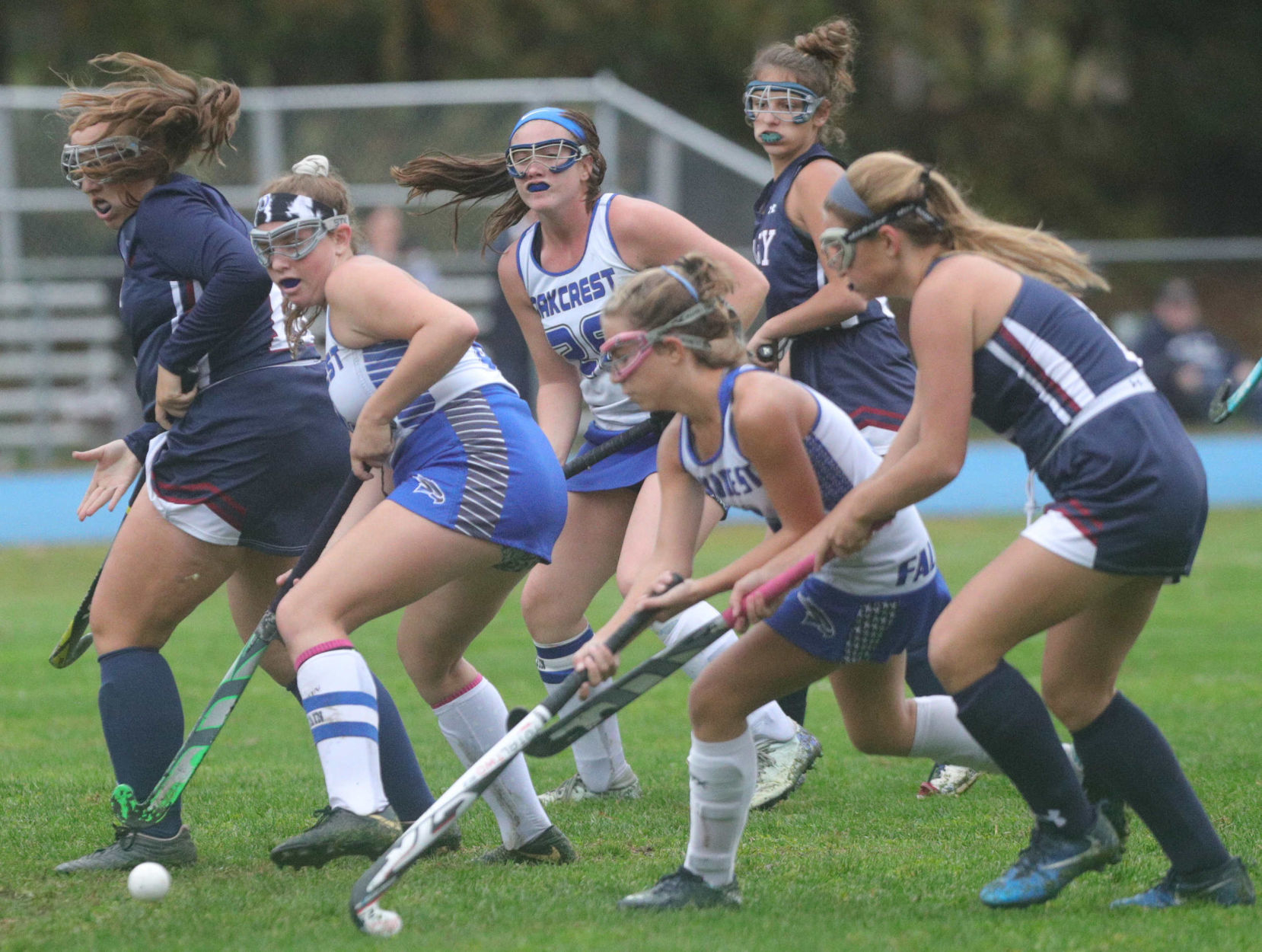 Lacey vs Oakcrest Field Hockey game